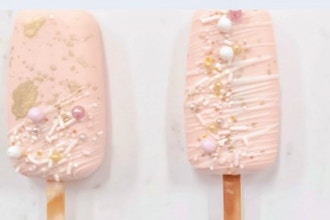 Spring Cake Popsicle